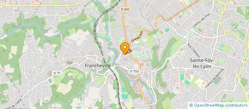 localisation de l'entreprise MADAME SYLVIE ODILE BERAUD à FRANCHEVILLE