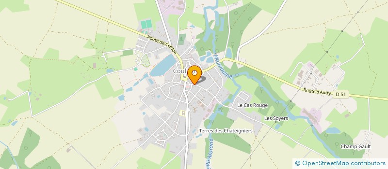 localisation de l'entreprise MADAME SYLVIE OLIER à COULLONS