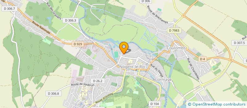 localisation de l'entreprise MADAME SYLVIE ORENGO à NOGENT-LE-ROI