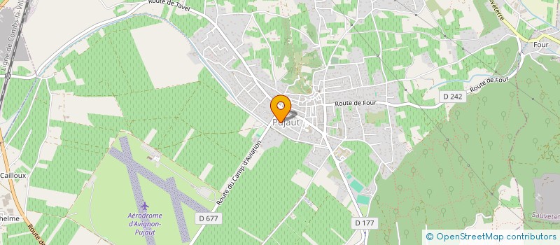localisation de l'entreprise MADAME SYLVIE ORILLAC à PUJAUT