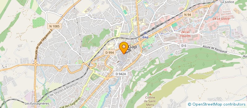 localisation de l'entreprise MADAME SYLVIE ORSINI  GAP