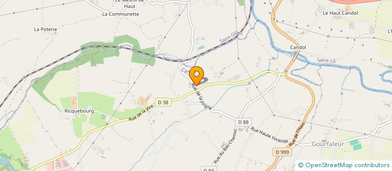 localisation de l'entreprise MADAME SYLVIE OSOUF  CANISY