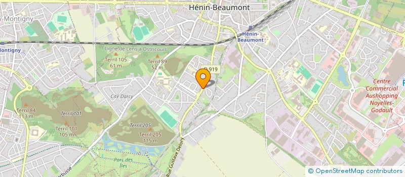 localisation de l'entreprise MADAME SYLVIE OWCZAREK à HENIN-BEAUMONT