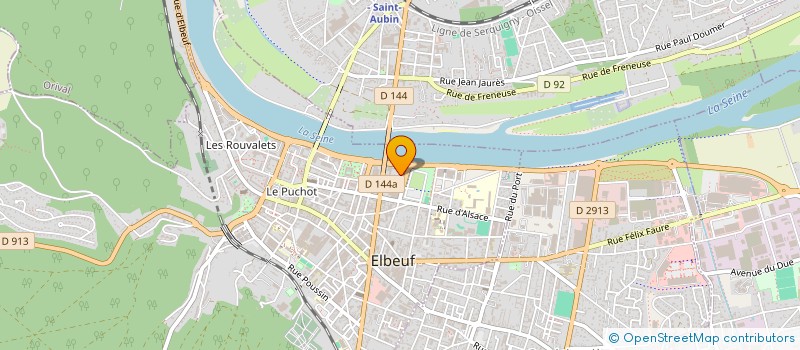 localisation de l'entreprise MADAME SYLVIE OZERAY  ELBEUF