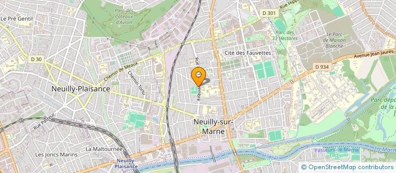 localisation de l'entreprise MADAME SYLVIE PACORY à NEUILLY-SUR-MARNE