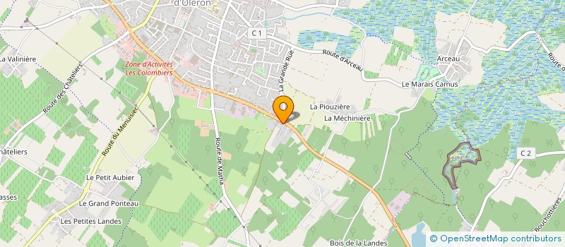 localisation de l'entreprise MADAME SYLVIE PAIN  SAINT-PIERRE-D'OLERON