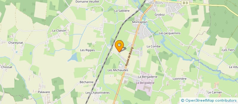 localisation de l'entreprise MADAME SYLVIE PALTOR  SAINT-ETIENNE-DU-BOIS