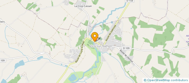 localisation de l'entreprise MADAME SYLVIE PANVERT à VICQ-SUR-NAHON