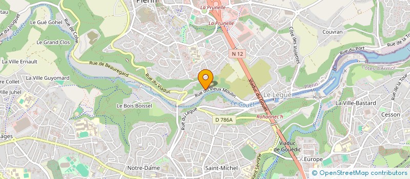 localisation de l'entreprise MADAME SYLVIE PAUL  PLERIN