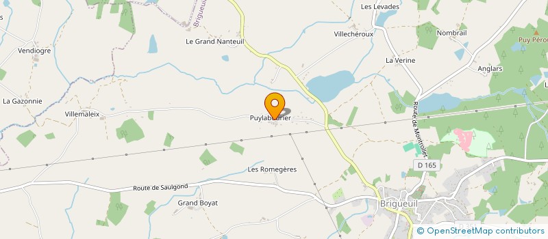 localisation de l'entreprise MADAME SYLVIE PAVY à BRIGUEUIL