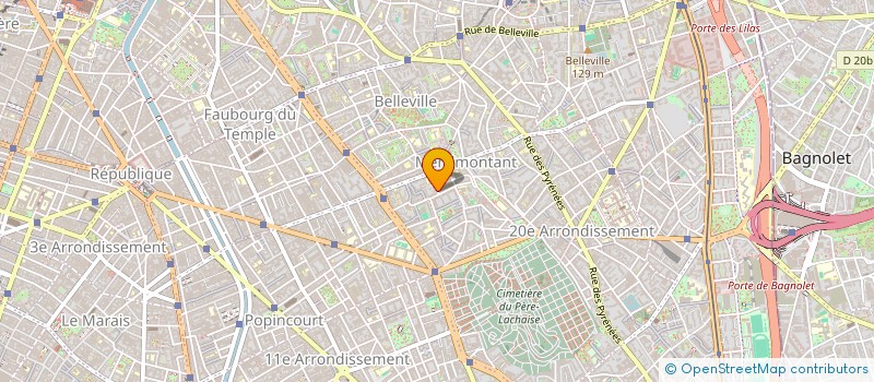 localisation de l'entreprise MADAME SYLVIE PAYEBIEN  PARIS