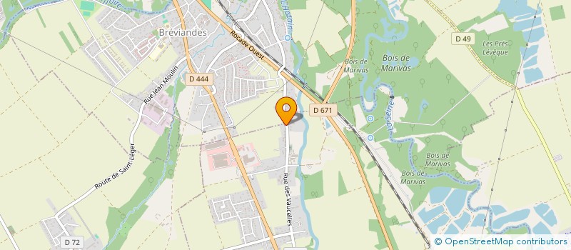 localisation de l'entreprise MADAME SYLVIE PECQUET  BUCHERES