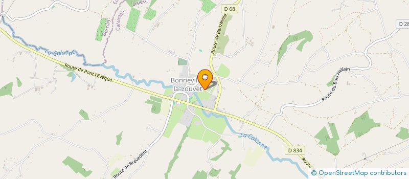 localisation de l'entreprise MADAME SYLVIE PEDRAZZI  SAINT-GATIEN-DES-BOIS