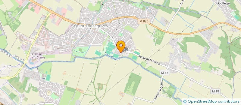 localisation de l'entreprise MADAME SYLVIE PELISSIER  QUINT