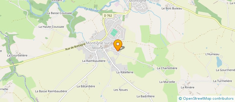 localisation de l'entreprise MADAME SYLVIE PELLOUET  SEVREMOINE