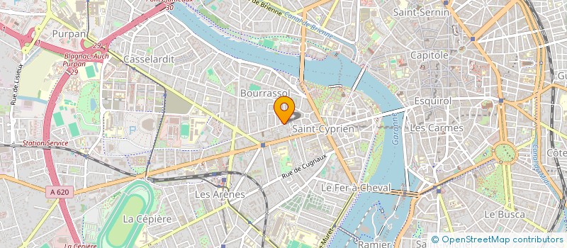 localisation de l'entreprise MADAME SYLVIE PENAVAYRE à TOULOUSE