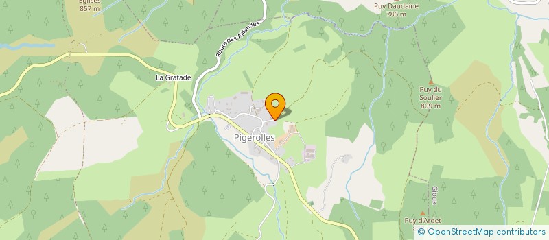 localisation de l'entreprise MADAME SYLVIE PENIGUET à GENTIOUX PIGEROLLES