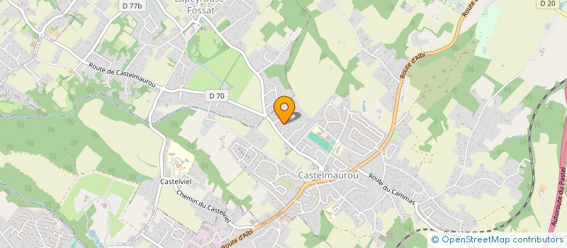 localisation de l'entreprise MADAME SYLVIE PENNEC  CASTELMAUROU