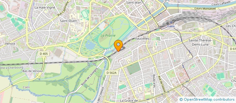 localisation de l'entreprise MADAME SYLVIE PEPIN à CAEN