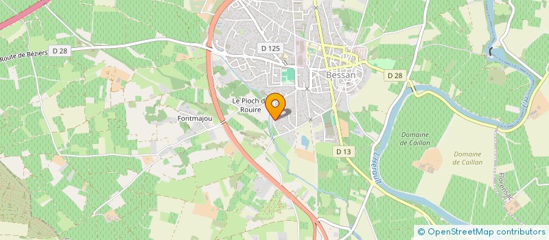 localisation de l'entreprise MADAME SYLVIE PEPINO  BESSAN