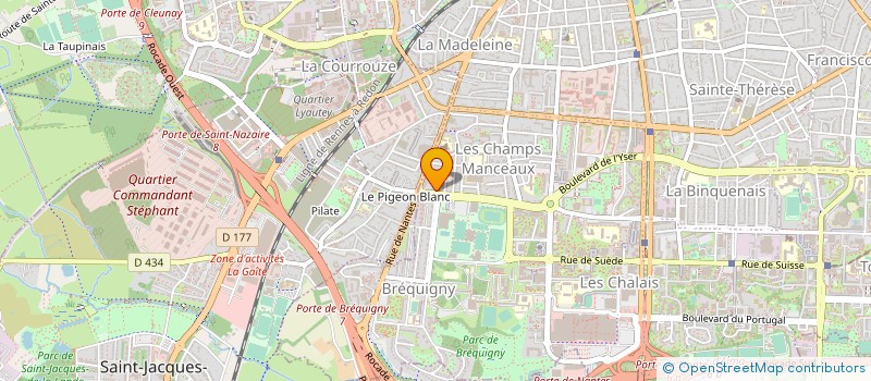 localisation de l'entreprise MADAME SYLVIE PERCHEC  RENNES