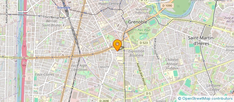 localisation de l'entreprise MADAME SYLVIE PEREIRA  GRENOBLE