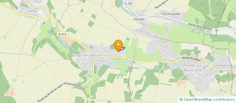 localisation de l'entreprise MADAME SYLVIE PEREIRA  BRUEIL-EN-VEXIN