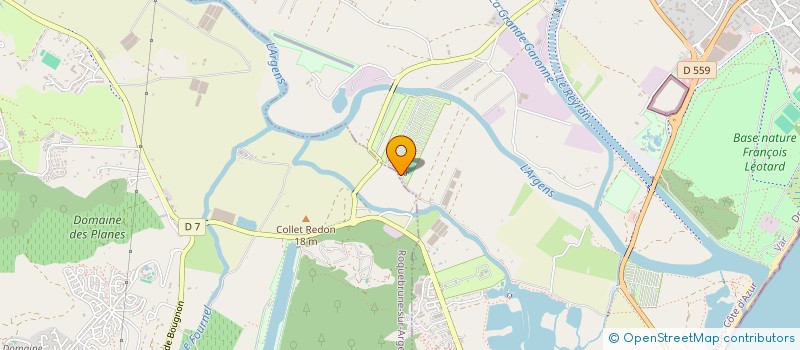 localisation de l'entreprise MADAME SYLVIE PEREIRA à FREJUS