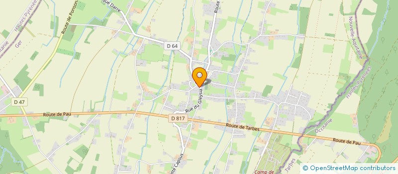 localisation de l'entreprise MADAME SYLVIE PEREZ  GER