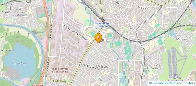 localisation de l'entreprise MADAME SYLVIE PERGE à STRASBOURG