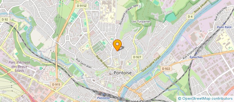 localisation de l'entreprise MADAME SYLVIE PERLES à PONTOISE