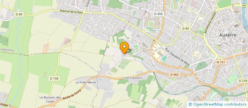 localisation de l'entreprise MADAME SYLVIE PERREAU à AUXERRE