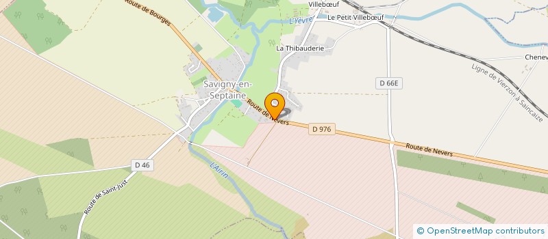 localisation de l'entreprise MADAME SYLVIE PERRIOT LEGAY à SAVIGNY-EN-SEPTAINE