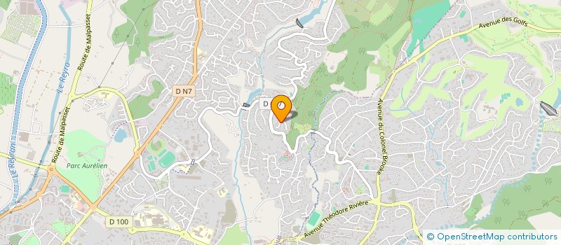 localisation de l'entreprise MADAME SYLVIE PERTIN à FREJUS