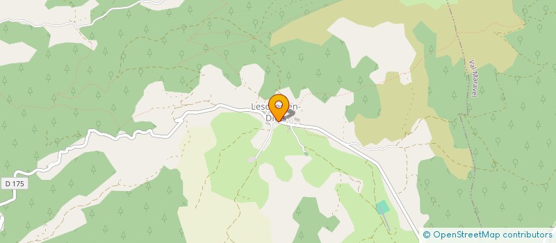 localisation de l'entreprise MADAME SYLVIE PETIT  LESCHES-EN-DIOIS