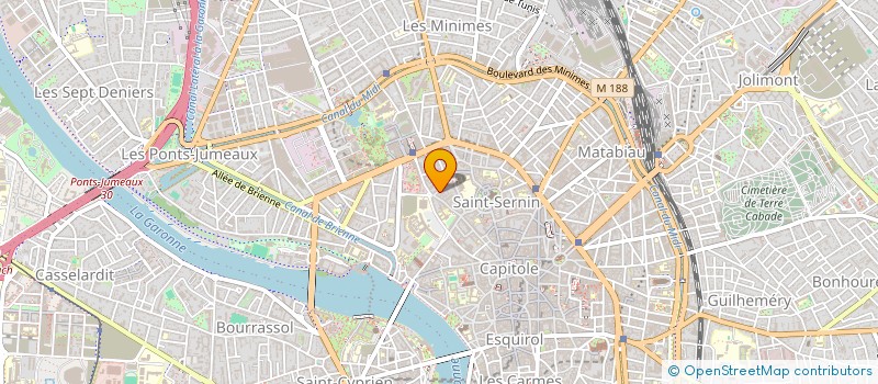 localisation de l'entreprise MADAME SYLVIE PEYNEAU à TOULOUSE
