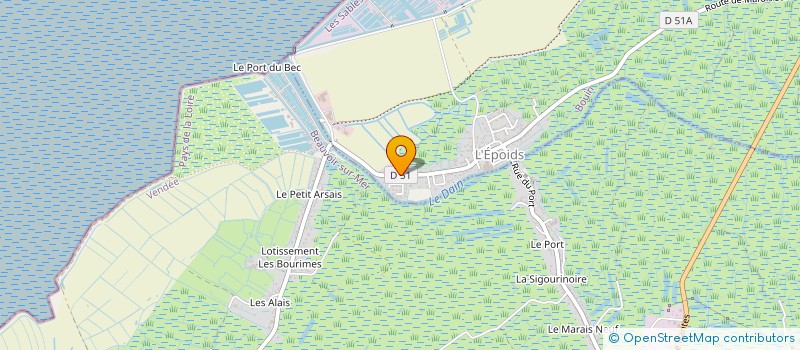 localisation de l'entreprise MADAME SYLVIE PEZZERA  BOUIN