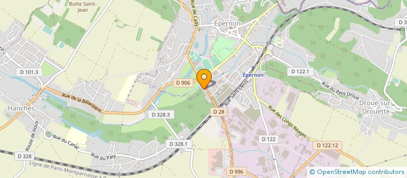 localisation de l'entreprise MADAME SYLVIE PICARD à HANCHES