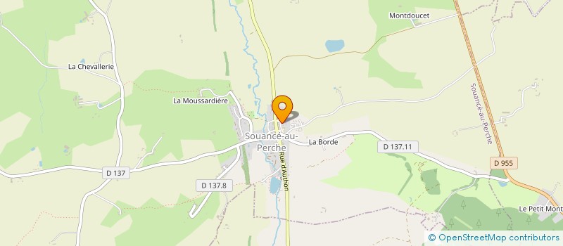 localisation de l'entreprise MADAME SYLVIE PICHEREAU à SOUANCE-AU-PERCHE
