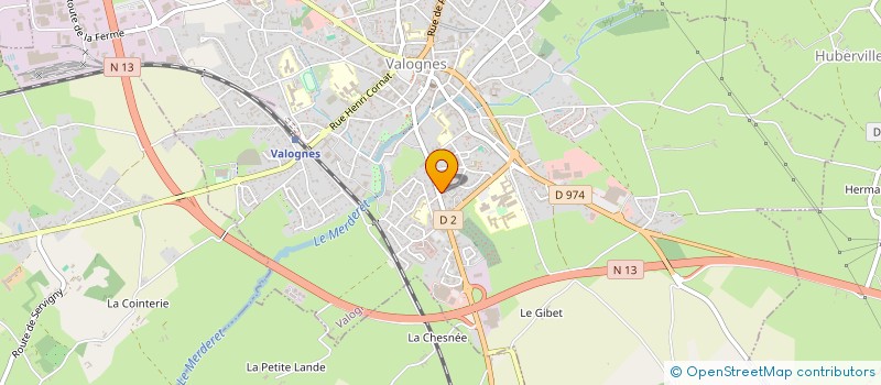 localisation de l'entreprise MADAME SYLVIE PICQUENOT  VALOGNES