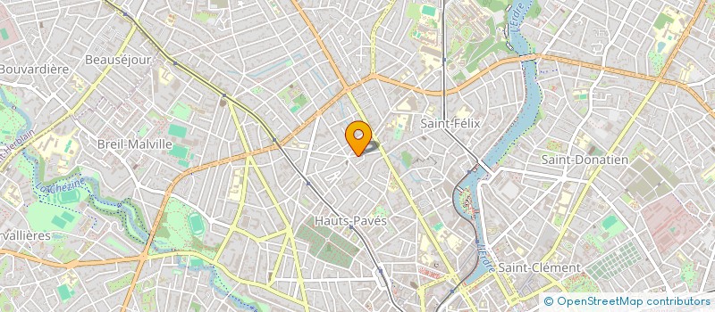 localisation de l'entreprise MADAME SYLVIE PIED à NANTES
