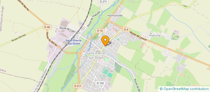 localisation de l'entreprise MADAME SYLVIE PIERRE  SAINT-PIERRE-EN-AUGE