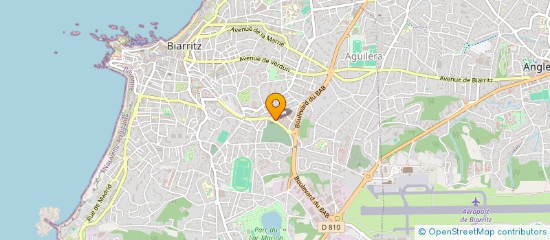 localisation de l'entreprise MADAME SYLVIE PIERRON à BIARRITZ
