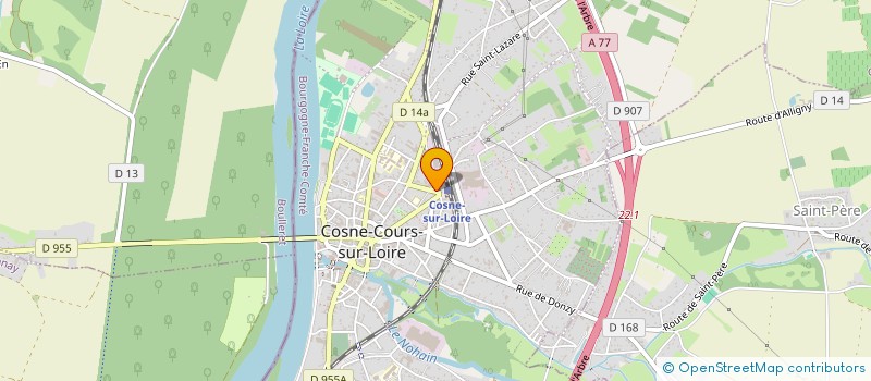 localisation de l'entreprise MADAME SYLVIE PIFFAULT à COSNE-COURS-SUR-LOIRE