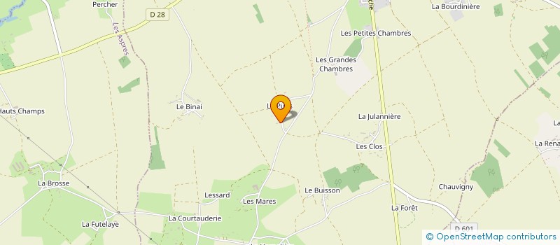 localisation de l'entreprise MADAME SYLVIE PILET à CRULAI