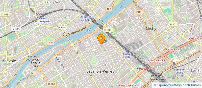 localisation de l'entreprise MADAME SYLVIE PINEAU à LEVALLOIS-PERRET