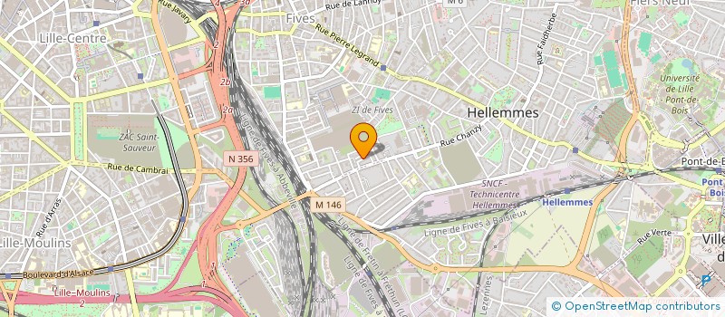 localisation de l'entreprise MADAME SYLVIE PINO à LILLE