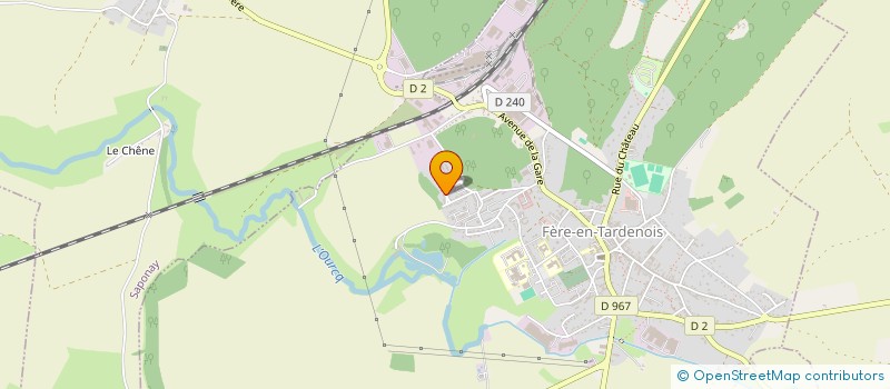 localisation de l'entreprise MADAME SYLVIE PIOT  FERE-EN-TARDENOIS