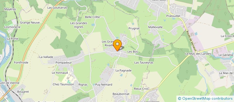 localisation de l'entreprise MADAME SYLVIE PIQUERAS à AIXE-SUR-VIENNE