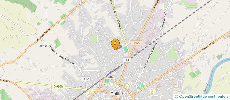 localisation de l'entreprise MADAME SYLVIE PITIOT  GAILLAC